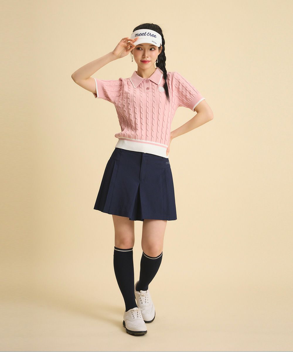 BURBERRY GOLF サンバイザー　ポロシャツ スカート セット BURBERRY GOLF サンバイザー ポロシャツ スカート セット BURBERRY